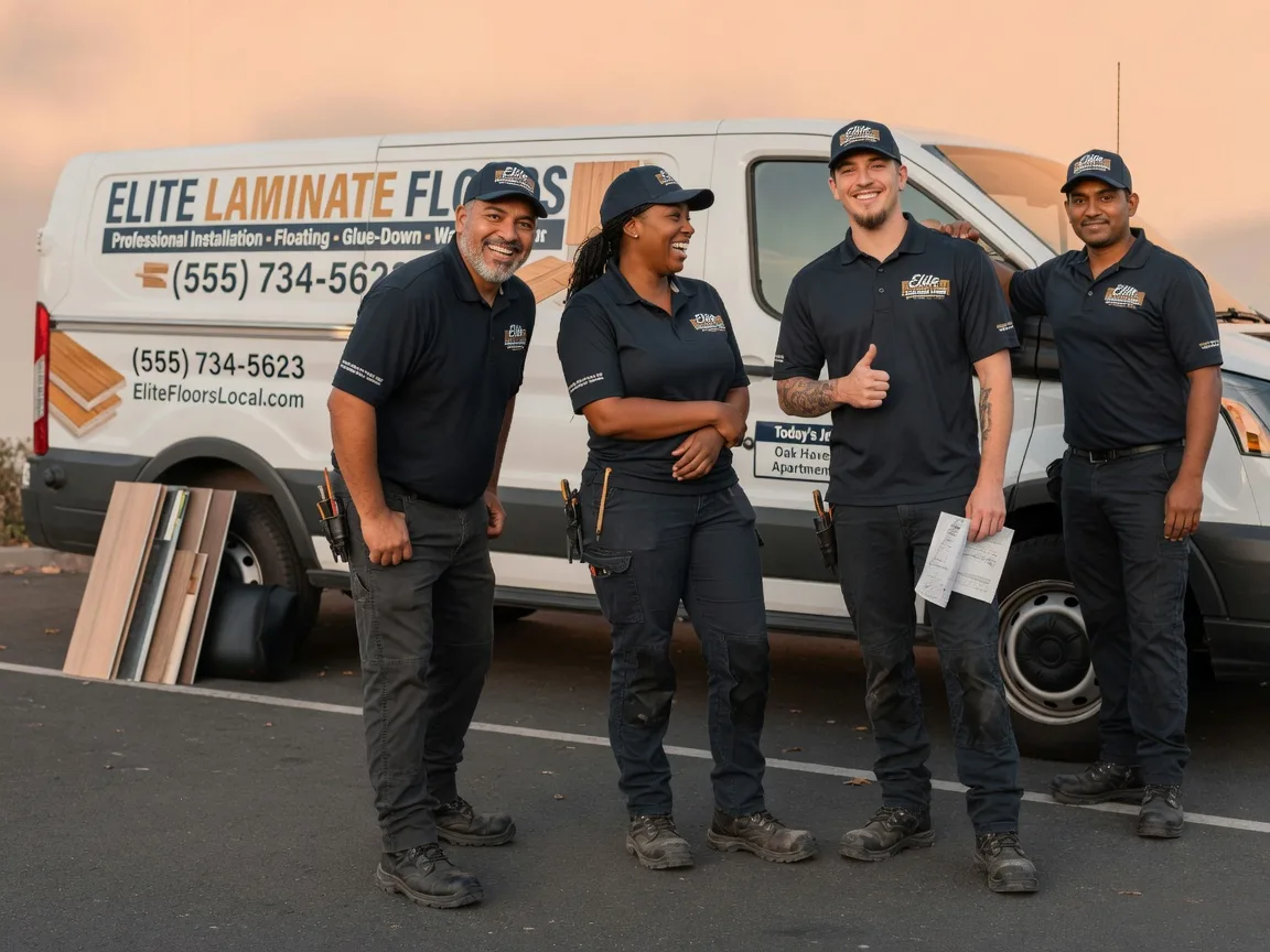 Laminate flooring installation company in Home, KS